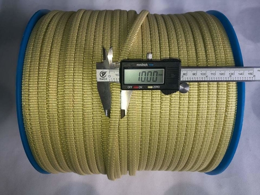 Braided Kevlar aramid rope for tempered glass furnace machine Dupont