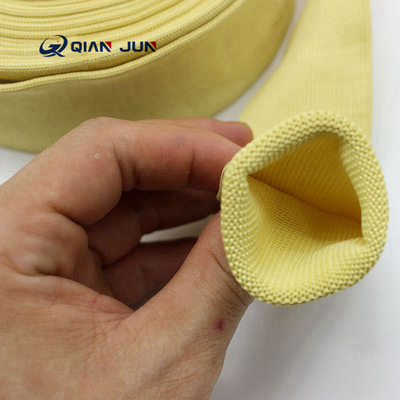 Fire retardant high temperature aramid knitted sleeve 32MM tempering furnace high temperature fiber soft and thick arami