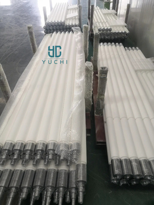 Glass tempering furnace ceramic roller shaft