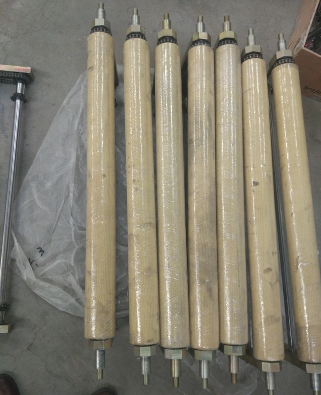 bending glass machine roller sleeves High Temperature Resistant Aramid Roller Sleeves tube for Glass tempering machine
