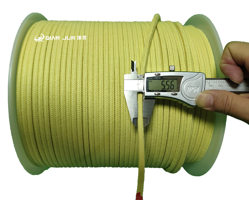 Highly Flexible Aramid Ropes with High Temperature Resistance